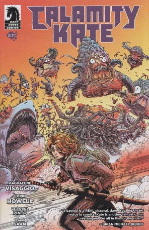 Calamity Kate 2B published by Dark Horse with cover art by James Stokoe
