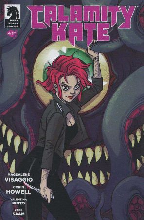 Calamity Kate 4B published by Dark Horse with cover art by Becky Cloonan
