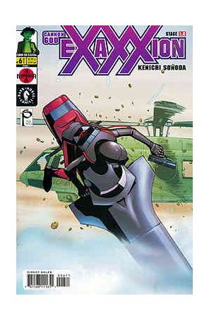 Cannon God Exaxxion 6 published by Dark Horse with cover art by Kenichi Sonoda