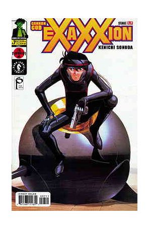 Cannon God Exaxxion 7 published by Dark Horse with cover art by Kenichi Sonoda