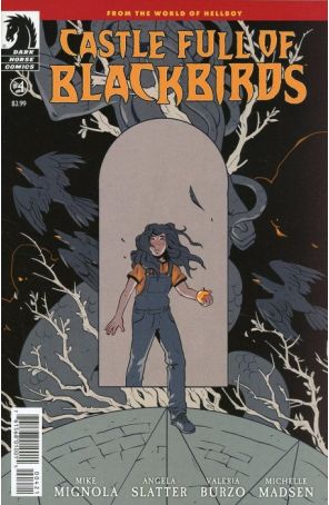 Castle Full of Blackbirds 4A published by Dark Horse with cover art by Anne Szabla