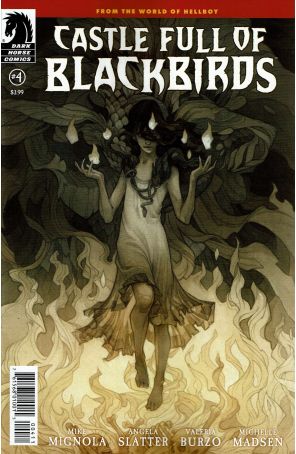 Castle Full of Blackbirds 4 published by Dark Horse with cover art by Wylie Beckert
