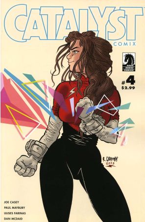 Catalyst Comix 4 published by Dark Horse with cover art by Brad Simpson