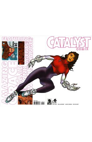 Catalyst Comix 6 published by Dark Horse with cover art by Brad Simpson