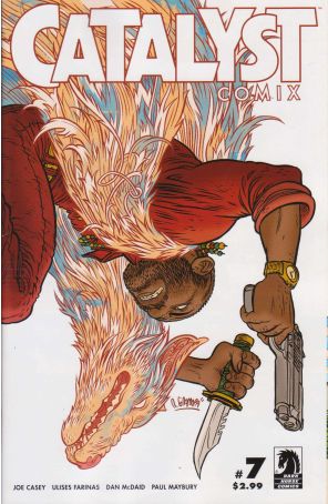 Catalyst Comix 7 published by Dark Horse with cover art by Brad Simpson