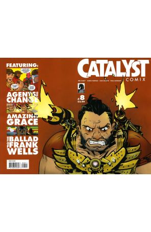 Catalyst Comix 8 published by Dark Horse with cover art by Brad Simpson