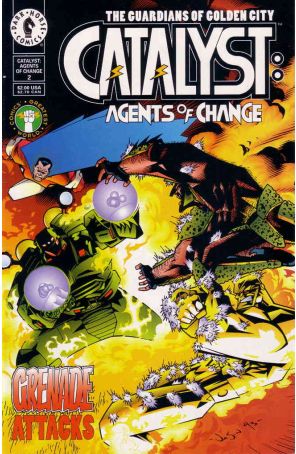 Catalyst: Agents of Change 2 published by Dark Horse with cover art by Jason Pearson