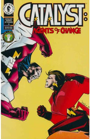 Catalyst: Agents of Change 4 published by Dark Horse with cover art by Jason Pearson
