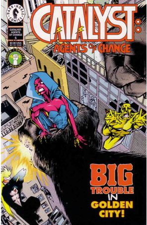 Catalyst: Agents of Change 5 published by Dark Horse with cover art by Jason Pearson