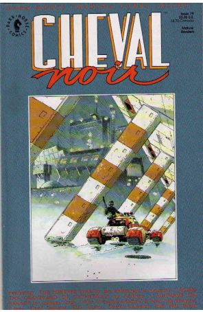 Cheval Noir 19 published by Dark Horse with cover art by Marvano