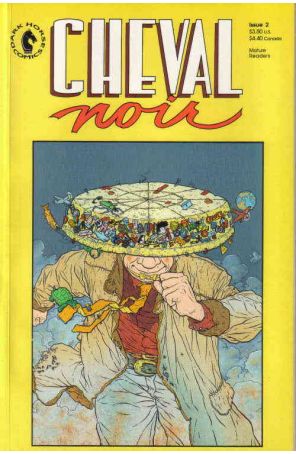 Cheval Noir 2 published by Dark Horse with cover art by Geoff Darrow