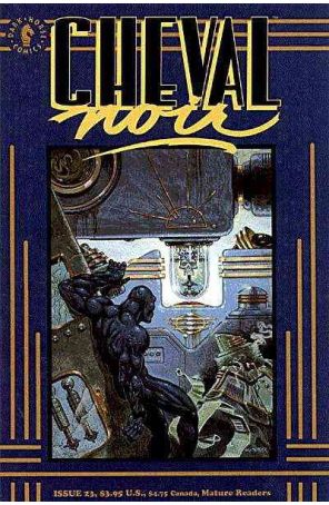 Cheval Noir 23 published by Dark Horse with cover art by Glen Barr