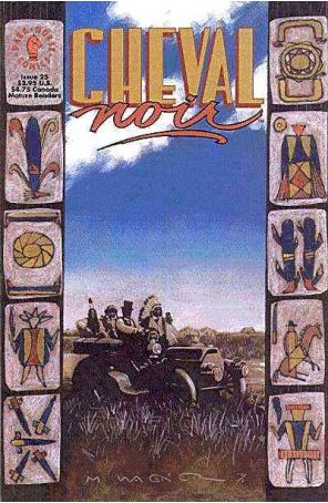 Cheval Noir 25 published by Dark Horse with cover art by Matt Wagner