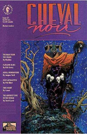 Cheval Noir 27 published by Dark Horse with cover art by Kelley Jones