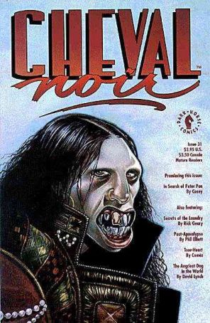 Cheval Noir 31 published by Dark Horse with cover art by Steve Pugh