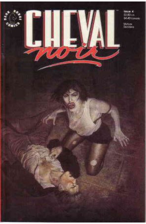 Cheval Noir 4 published by Dark Horse with cover art by John Bolton