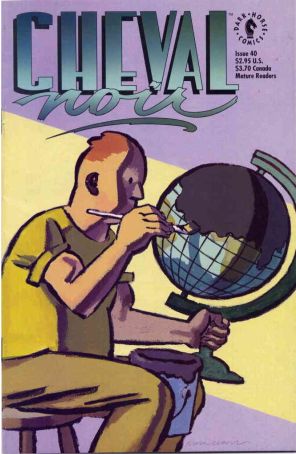 Cheval Noir 40 published by Dark Horse with cover art by David Mazzucchelli