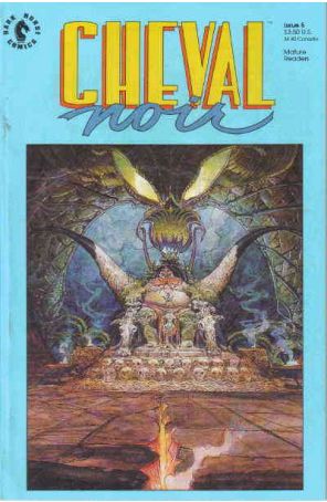 Cheval Noir 5 published by Dark Horse with cover art by Moebius