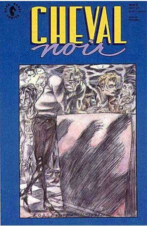 Cheval Noir 8 published by Dark Horse with cover art by Arnold Pander and Jacob Pander
