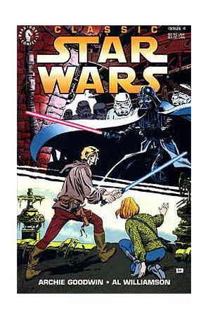 Classic Star Wars 4 published by Dark Horse with cover art by Al Williamson
