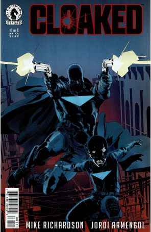 Cloaked 1 published by Dark Horse with cover art by Jordi Armengol