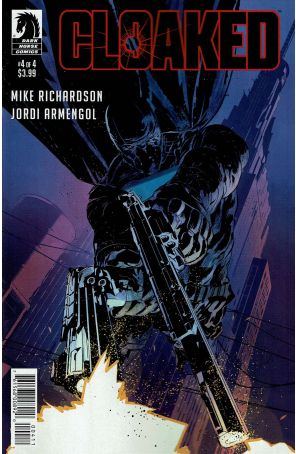 Cloaked 4 published by Dark Horse with cover art by Jordi Armengol