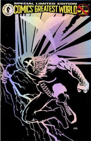 Comics' Greatest World-Arcadia 1A published by Dark Horse with cover art by Frank Miller