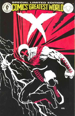 Comics' Greatest World-Arcadia 1LE published by Dark Horse with cover art by Frank Miller