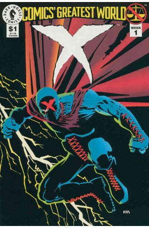 Comics' Greatest World-Arcadia 1 published by Dark Horse with cover art by Frank Miller