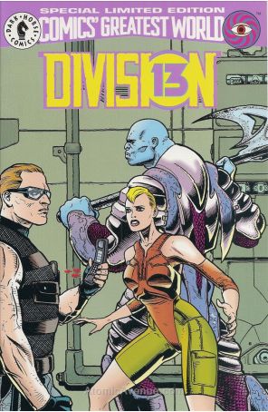Comics' Greatest World-Cinnabar Flats 1A published by Dark Horse with cover art by Doug Mahnke
