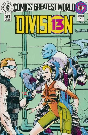 Comics' Greatest World-Cinnabar Flats 1 published by Dark Horse with cover art by Doug Mahnke
