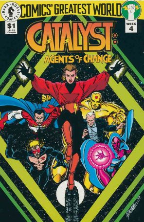 Comics' Greatest World-Golden City 4 published by Dark Horse with cover art by George Pérez