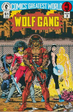 Comics' Greatest World-Steel Harbor 3 published by Dark Horse with cover art by Chris Warner
