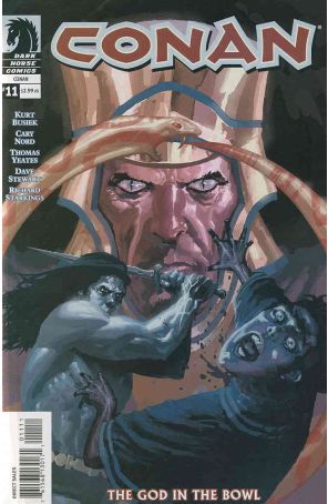 Conan (Dark Horse) 11 published by Dark Horse with cover art by Leinil Francis Yu