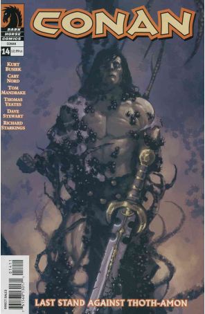 Conan (Dark Horse) 14 published by Dark Horse with cover art by Leinil Francis Yu