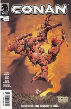 Conan (Dark Horse) 16 (Newsstand) published by Dark Horse with cover art by Cary Nord