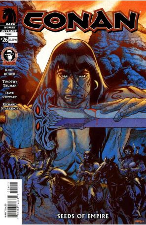 Conan (Dark Horse) 26 published by Dark Horse with cover art by Tony Harris