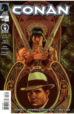 Conan (Dark Horse) 28 published by Dark Horse with cover art by Tony Harris