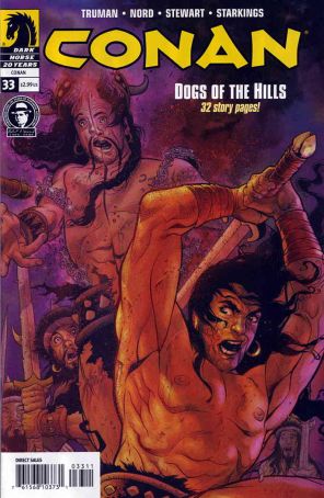 Conan (Dark Horse) 33 published by Dark Horse with cover art by Tony Harris
