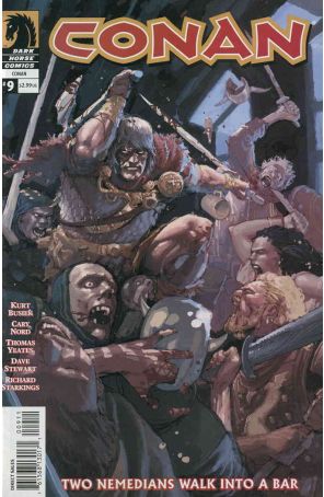 Conan (Dark Horse) 9 published by Dark Horse with cover art by Leinil Francis Yu
