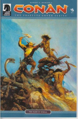 Conan The Frazetta Cover Series 6 published by Dark Horse with cover art by Frank Frazetta