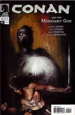 Conan and the Midnight God 5 published by Dark Horse with cover art by Jason Alexander