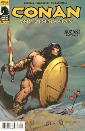 Conan the Cimmerian 20 published by Dark Horse with cover art by Cary Nord