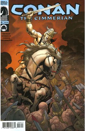 Conan the Cimmerian 3 published by Dark Horse with cover art by Frank Cho