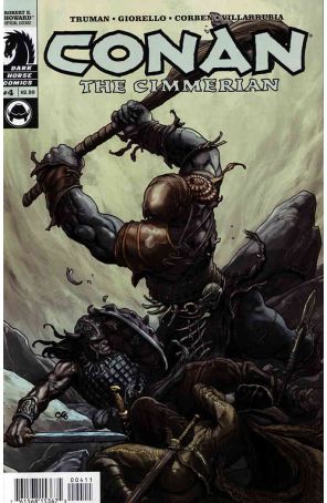 Conan the Cimmerian 4 published by Dark Horse with cover art by Frank Cho