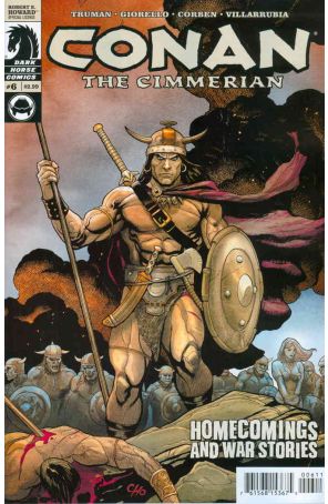 Conan the Cimmerian 6 published by Dark Horse with cover art by Frank Cho