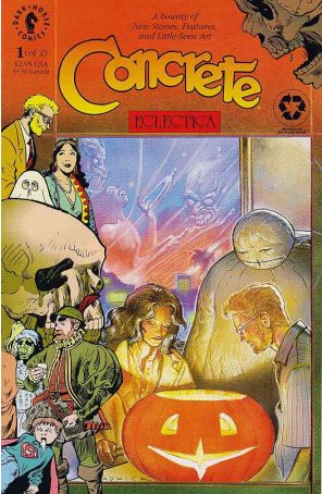 Concrete: Eclectica 1 published by Dark Horse with cover art by Paul Chadwick