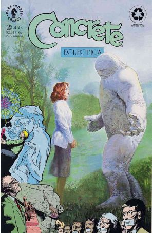Concrete: Eclectica 2 published by Dark Horse with cover art by Paul Chadwick