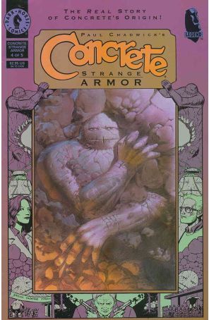 Concrete: Strange Armor 4 published by Dark Horse
