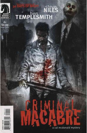Criminal Macabre: A Cal McDonald Mystery 1 published by Dark Horse with cover art by Ben Templesmith